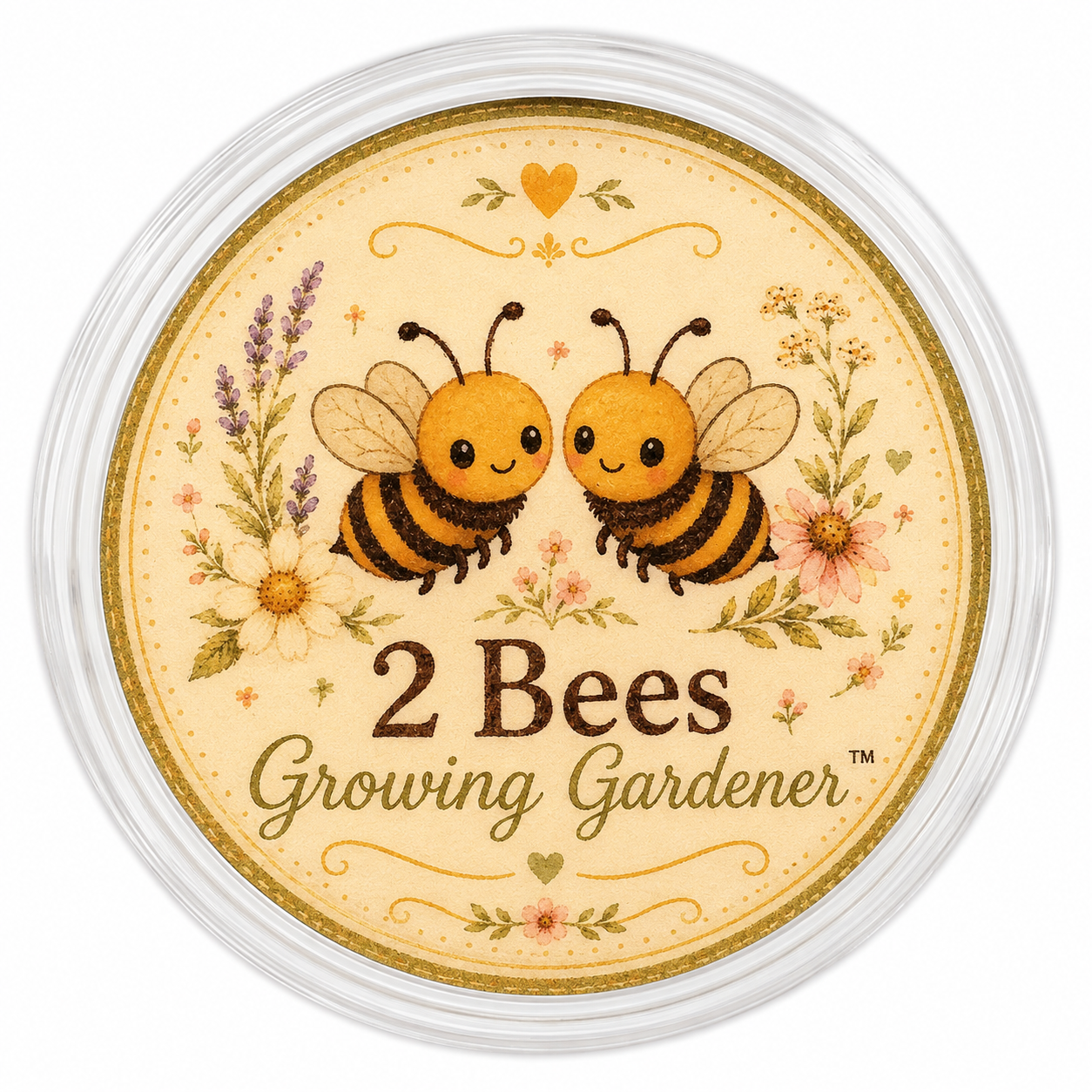 Actual 2 Bees medal