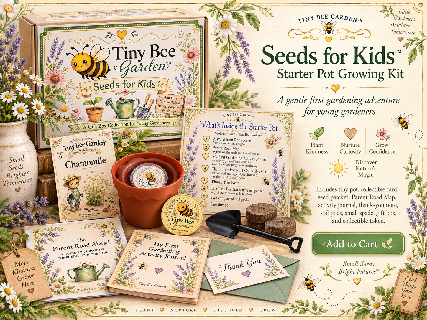 Starter Pot Growing Kit product guide