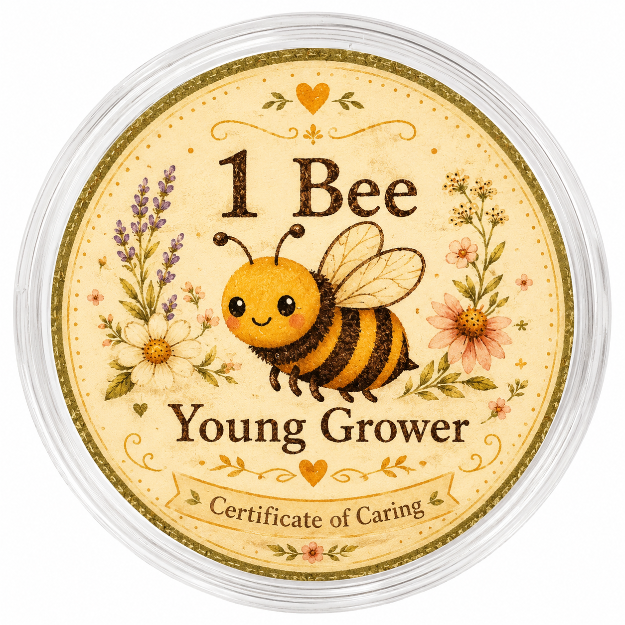 Actual 1 Bee medal