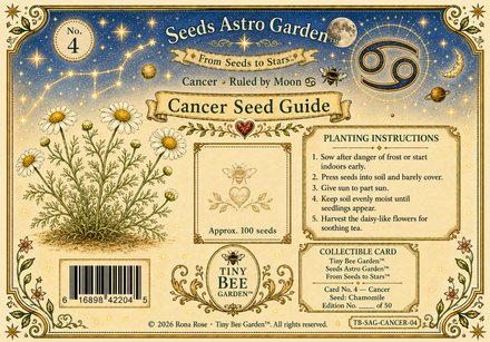 Cancer Birthday Card — Back