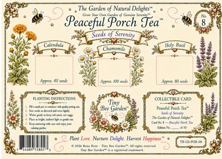 Peaceful Porch Tea — Back