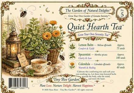 Quiet Hearth Tea — Front