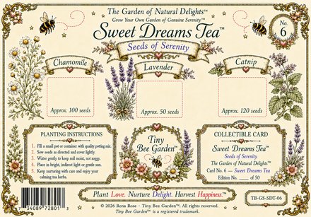 Sweet Dreams Tea — Back