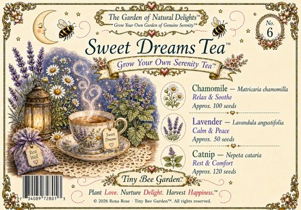 Sweet Dreams Tea — Front