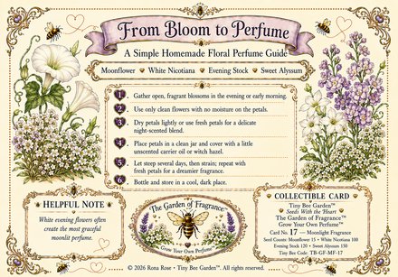 Moonlight Fragrance — Card No. 17 — Back