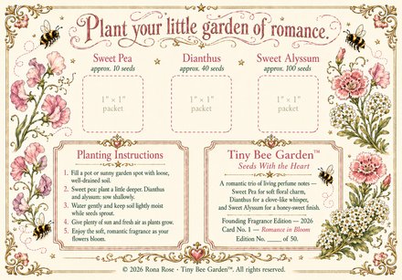 Romance in Bloom — Back