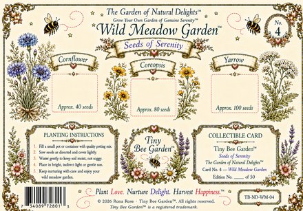 Wild Meadow Garden — Back