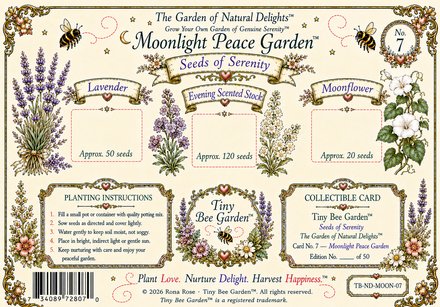 Moonlight Peace Garden — Back