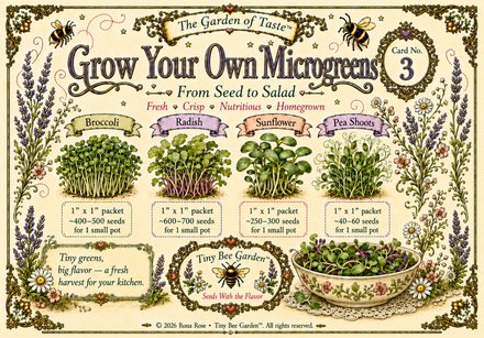 Grow Your Own Microgreens — Front