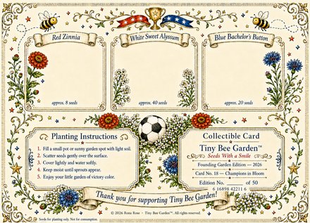 Champions in Bloom — Back