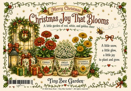 Christmas Joy That Blooms — Front
