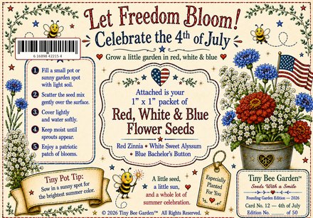 Let Freedom Bloom — Front