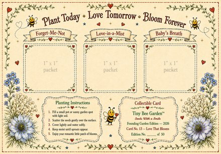 Love That Blooms — Back