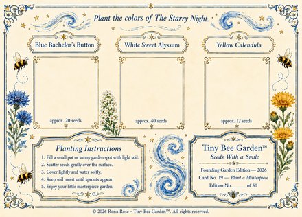 Plant a Masterpiece — Back