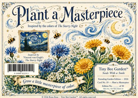 Plant a Masterpiece — Front