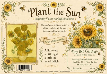 Plant the Sun — Front