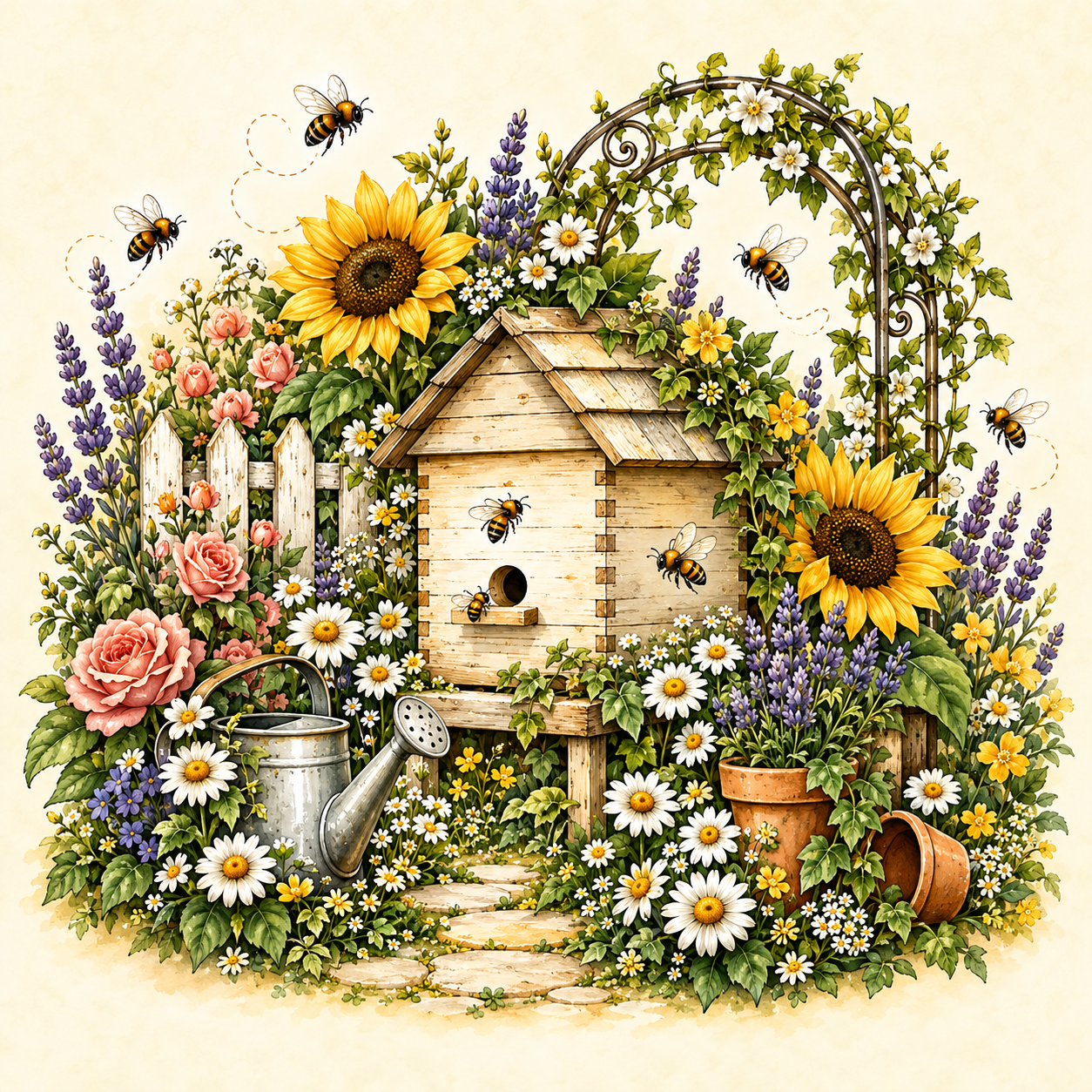 The Tiny Bee Garden
